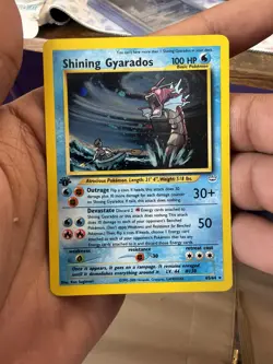 1st Edition Shining Gyarados Holo 65/64 Neo Revelation 2001 Pokemon WOTC-NM - Image 1