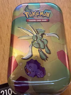 Pokemon TCG Scarlet & Violet Mini Tin 151 Sealed And Rayquaza V Card 100/159 - Image 1