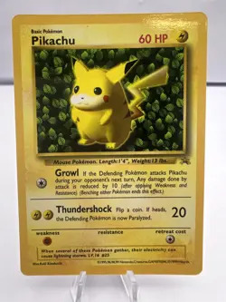 Pokemon Card Pikachu Jigglypuff Grey Star Coro Promo 1999 Japanese English - Image 2