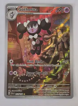 Gothorita 213/193 Illustration Rare Paldea Evolved Holo Pokemon TCG & Bonus Card - Image 2