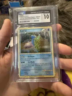Lapras 008/034 Trading Card Game Classic Holo CGC 10 - Image 1
