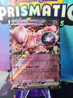 Pokemon TCG - Team Rocket's Mewtwo EX 216 - Black Star Promo - Destined Rivals - Image 1