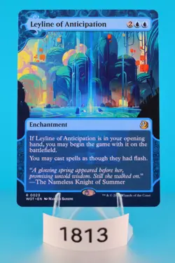 MTG Leyline of Anticipation Wilds of Eldraine: Enchanting Tales Regular #23 - Image 1