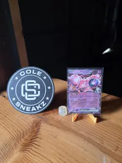 Pokemon TCG Team Rocket's Mewtwo ex SVP 216 Destined Rivals Black Star Promo NM - Image 1
