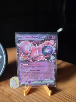 Pokemon TCG Team Rocket's Mewtwo ex SVP 216 Destined Rivals Black Star Promo NM - Image 2