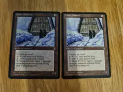 MTG - 2x Snow Fortress - Ice Age - Image 1
