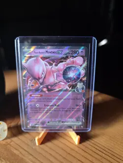 Pokemon TCG Team Rocket's Mewtwo ex SVP 216 Destined Rivals Black Star Promo NM - Image 2