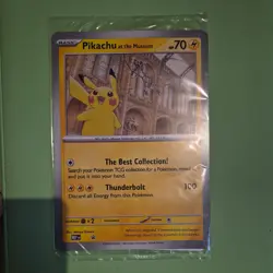 Pokemon x Natural History Museum Pikachu at the Museum Jumbo Promo - FAST SHIP - Image 1