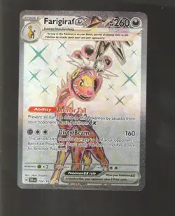 POKEMON WALKING WAKE EX TEMPORAL FORCES # 194/162 - Image 1