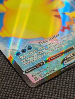 Surfing Pikachu VMAX 009/025 Celebrations 25th Anniversary Holo Pokemon TCG - Image 2