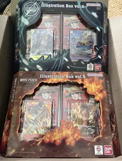*LOT OF 10 (5 sets)* One Piece Illustration Box Vol. 5 and 6 - Image 2