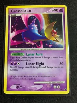 Cresselia Holo Lv 62 2009 Promo Card DP 51 Pokemon Card Near Mint - Image 1