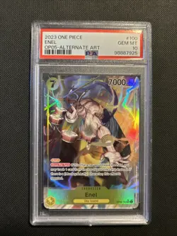 Enel (100) (Alternate Art) OP05-100 Awakening of the New Era Foil One Piece TCG - Image 1