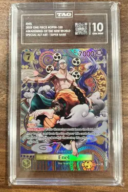 TAG Enel SP ALT ART One Piece AWAKENING OF THE NEW ERA OP05-100 English - Image 1