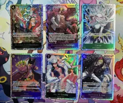 One Piece Tcg Op14 Six Card SR Lot NM - Image 1