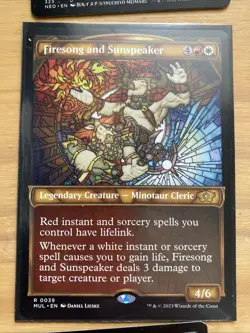 Firesong and Sunspeaker March of the Machine: Mtg Commander Deck Mtg! 100 Cards - Image 1