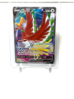 Ho-Oh V - 187/195 - Pokemon Silver Tempest Sword & Shield Full Art Card NM - Image 1