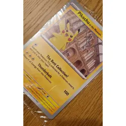 Pikachu at the Museum Jumbo Promo Card - Natural History Museum 2026 - SEALED - Image 3