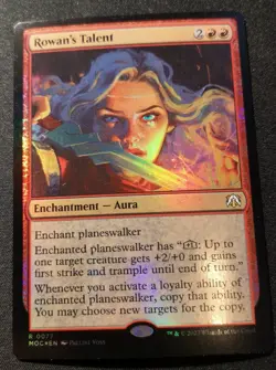 Rowan's Talent - Foil - MOC - MTG - EN - NM - 0077 - Image 1