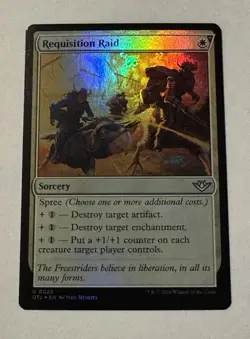 MTG Requisition Raid - Outlaws of Thunder Junction FOIL LP - Image 1