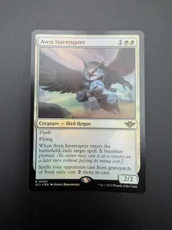MTG; Aven Interrupter; FOIL; Outlaws of Thunder Junction; NM - Image 2