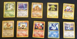 Pokemon Base Set Partial Complete Set Unlimited Set 86/102. Only Missing Holos! - Image 1