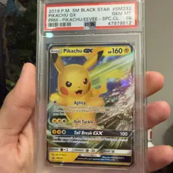 Pokemon Pikachu Gx SM232 Gem Mint PSA 10 - Image 5