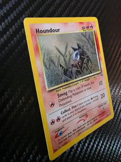 Pokemon TCG - Houndour 5/75 Neo Discovery Holo - LP - Image 1