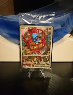 Pokemon SEALED Riolu MEP 010 Mega Evolution Lucario ETB promo with dividers - Image 1