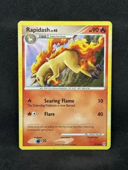 Rapidash 47/99 - Uncommon - Platinum Arceus - 2009 Pokemon Trading Card HP - Image 1