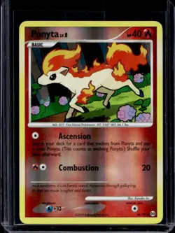 2009 Pokemon Platinum Arceus Ponyta Reverse Holo #46/99 - Image 1