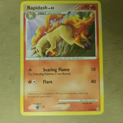 Rapidash 47/99 - Uncommon - Platinum Arceus - Pokemon Trading Card - NM/M - Image 1