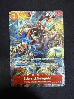 Edward.Newgate (ST15-002 ALT ART) One Piece PRB02 The Best Vol.2 (English) - Image 1