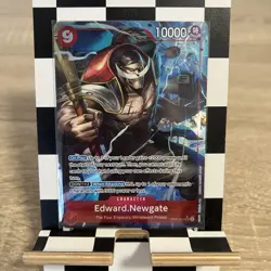 ONE PIECE TCG | EDWARD NEWGATE OP02-004 SR PARALLEL ALT ART | THE BEST PRB-01 - Image 1