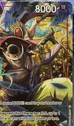 One Piece CCG - Edward Newgate ST15-002 PRB-02 Alternate Art Premium Booster Red - Image 4