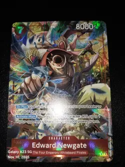 Edward Newgate SR ST15-002 THE BEST vol.2 One Piece *English* - Image 1