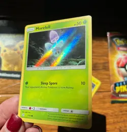 Pokemon Detective Pikachu Movie 2-Card Booster w/ SM190 PROMO Holo & Morelull - Image 3