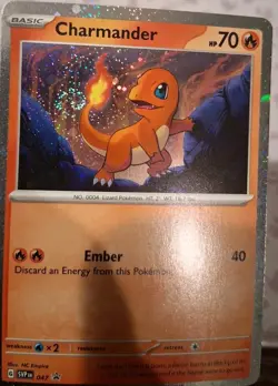 Charmander - 047 (Cosmos Holo) 047 Sv: Scarlet & Violet Promo Cards Holo - Image 2