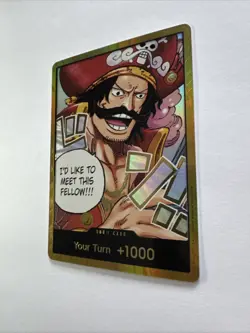 DON!! Card (Gol.D.Roger) (Gold) Carrying On His Will Foil - Image 2