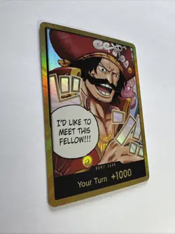 DON!! Card (Gol.D.Roger) (Gold) Carrying On His Will Foil - Image 3