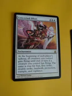Concerted Effort. Ravnica Enchantment Magic the Gathering Card. Rare - Image 3