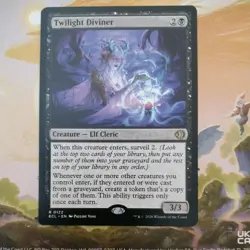 Magic the Gathering-Lorwyn Eclipsed/Twilight Diviner 122 REGULAR - Image 1