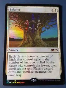 1x FOIL BALANCE - Secret Lair - MTG - Magic the Gathering - Image 1