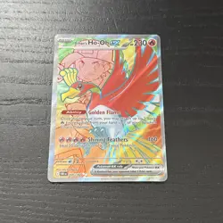 Pokemon TCG Ethan's Ho-Oh ex 209/182 Sv10: Destined Rivals Holo Near Mint - Image 1