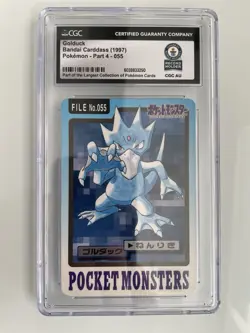 Golduck Pokemon 1997 Bandai Carddass Japanese #055 CGC Record Holder 1 Of 1 - Image 1