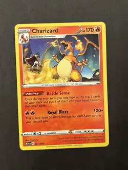 Pokemon TCG Charizard Stage 2 HP170 Card 001/015 - Mint - Image 1