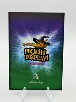 Assassins Creed (Pikachu) #100 - Galaxy Holo - Electric Pikachu Cosplay Pokemon - Image 2