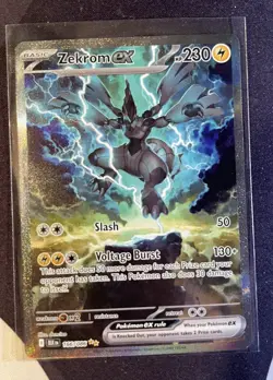Pokemon TCG - Zekrom ex 166/086 Sv Black Bolt Holo Special Illustration Rare NM+ - Image 1