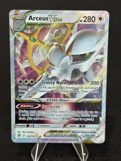 Arceus VSTAR 123/172 Holo | Brilliant Stars Pokemon Card NM PSA ready 🔥 - Image 1
