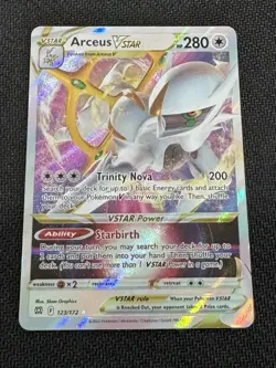 Arceus VSTAR 123/172 Holo | Brilliant Stars Pokemon Card NM PSA ready 🔥 - Image 2